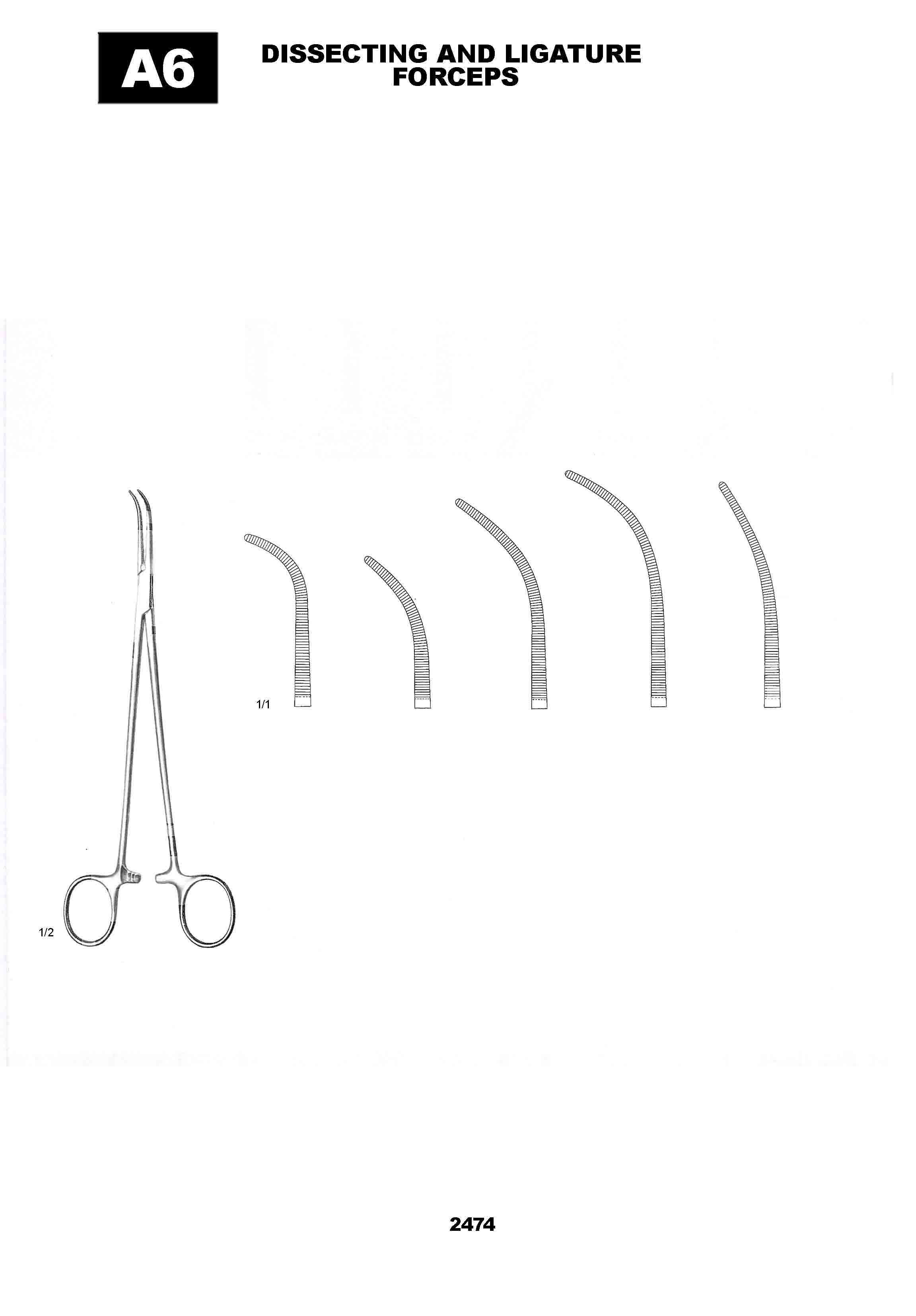 OVERHOLT FİNO HEMOSTATİK KLEMP 22,5CM